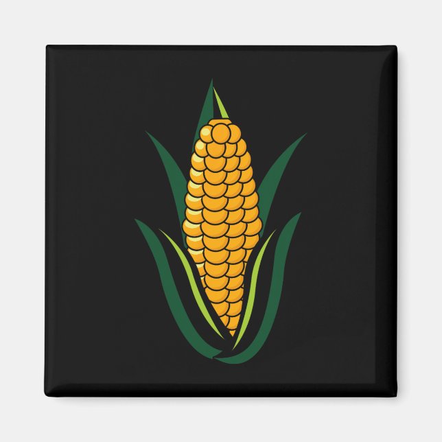 Imán Vestido de maíz grande regalo fácil de fruta de Ha (Frente)