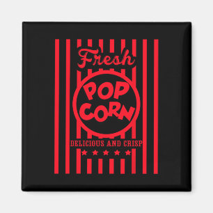 Imán Vestido De Popcorn Fresco Para Halloween