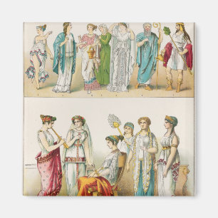Imán Vestido de teatro griego