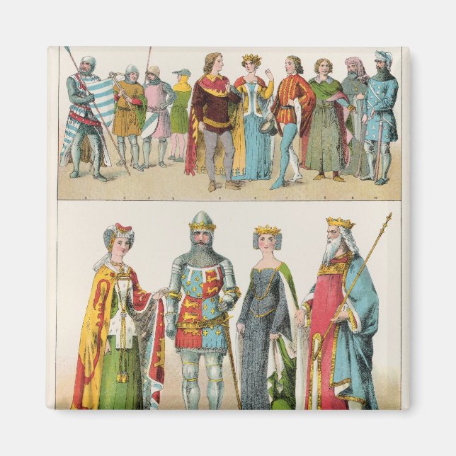 Imán Vestido inglés (Frente)