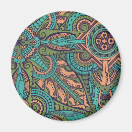 Imán Vestidor de christoper de patrón abstracto Art Nou