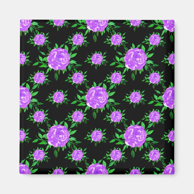 Imán Vestidos de Boda floral (Frente)