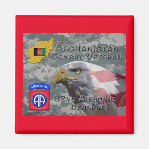 Imán "Veterano de Combate de Afganistán" - 82.º Divis A