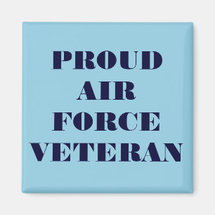 Imán Veterano de la Fuerza Aérea Magnet Orgulloso