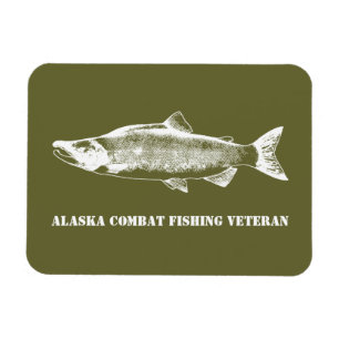 Imán Veterano de la Pesca de Combate de Alaska
