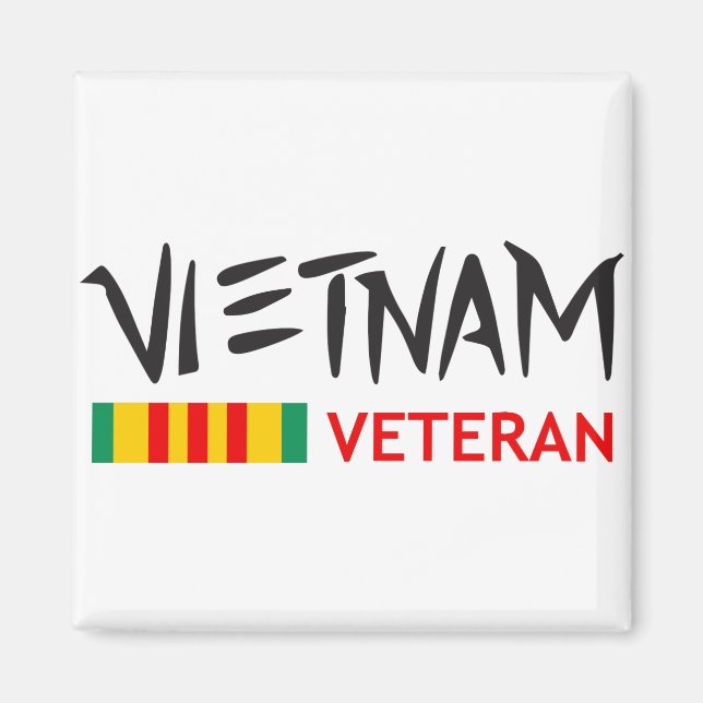 Imán Veterano de Vietnam (Frente)