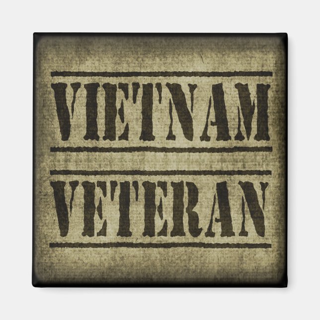 Imán Veterano Ejército de Vietnam (Frente)