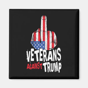 Imán Veteranos Contra Trump Veteranos Militares Anti Tr