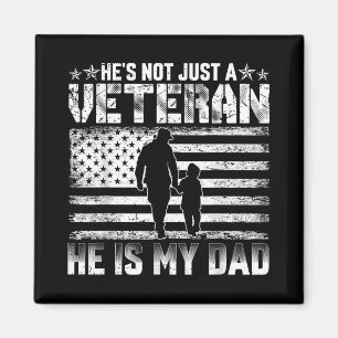 Imán Veteranos de familia militar apoyan a mi papá