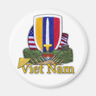 Imán Veteranos de guerra de Vietnam de USARV Magnet