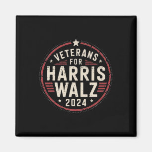 Imán Veteranos De Harris Waltz Wheimer 2024 American Fl