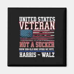 Imán Veteranos De Harris Wheimer 2024 Veterano Militar