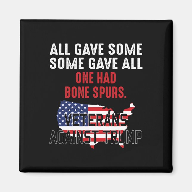 Imán Veteranos de Trump contra Trump (Frente)