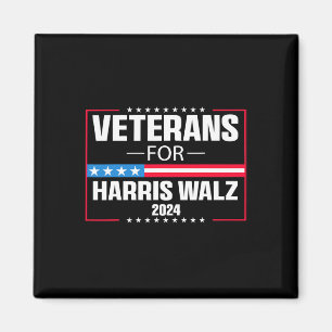 Imán Veteranos Del Campamento Presidencial Harris Wheim