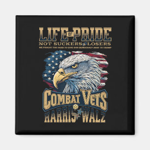 Imán Veteranos Para Harris Wheimer 2024 Vets Militares