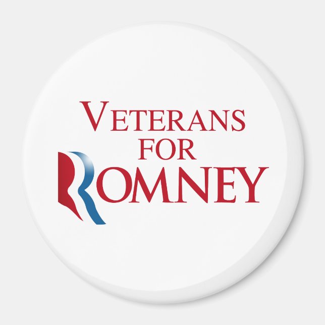 Imán VETERANOS PARA ROMNEY.png (Frente)