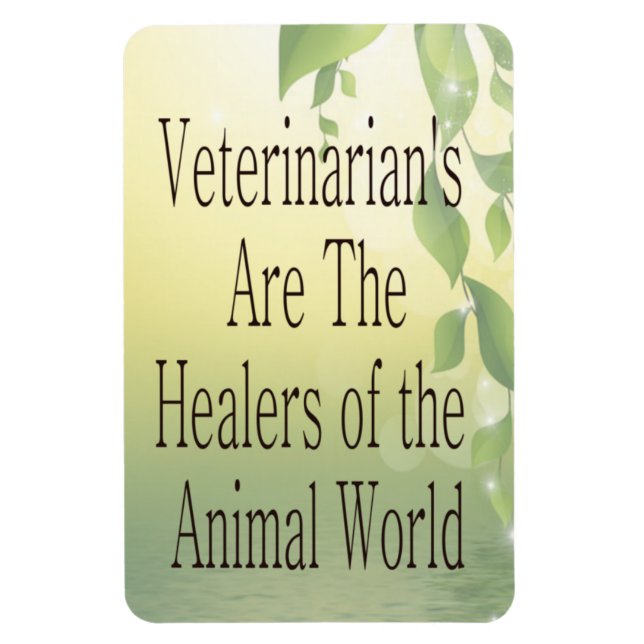 Imán Veterinarios (Vertical)