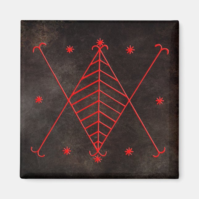 Imán Veve Ayizan Magnet (Frente)