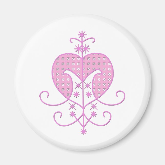 Imán Veve por Erzulie Freda (Frente)