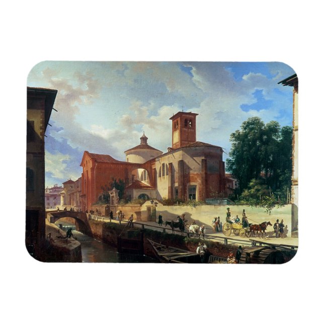 Imán Via Fatabene Fratelli, Milán, 1830 (Horizontal)
