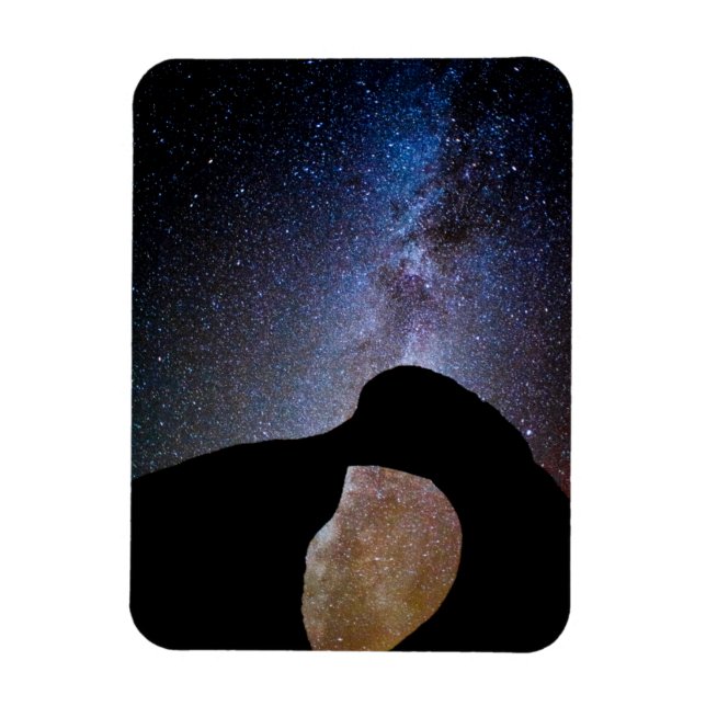 Imán Vía láctea por la noche, California (Vertical)