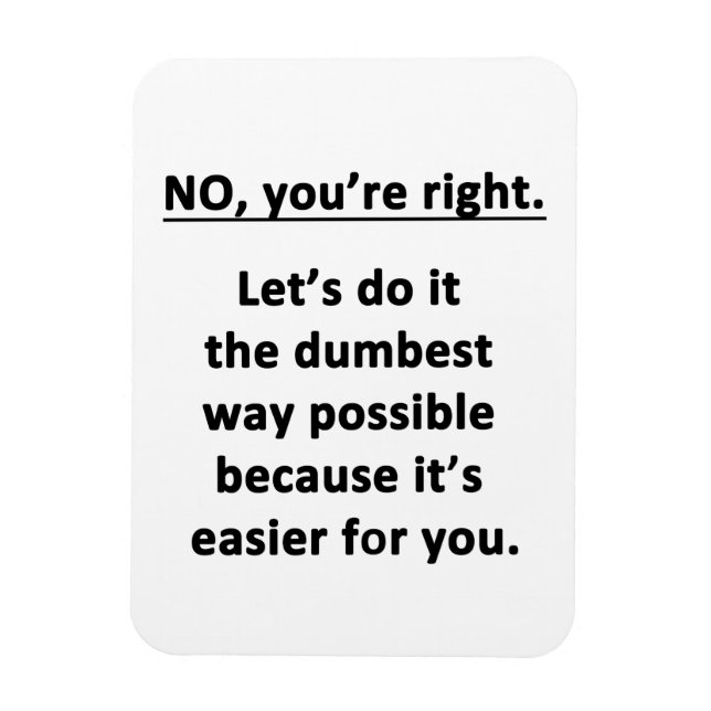 Imán Vía más tonto (Vertical)