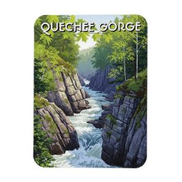 Imán Viajando por Vermont Quechee Gorge