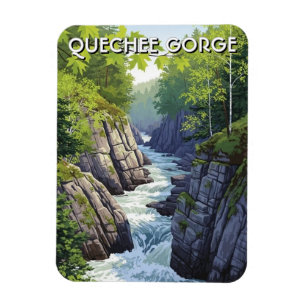 Imán Viajando por Vermont Quechee Gorge