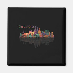 Imán Viajar Barcelona España Europa Vacaciones familiar