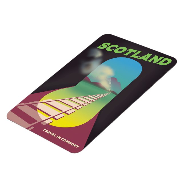 Imán Viajar con comodidad Escocia (Lado Izquierdo)