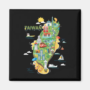Imán Viajar por Asia Taiwán Familia Taipei Vacaciones S