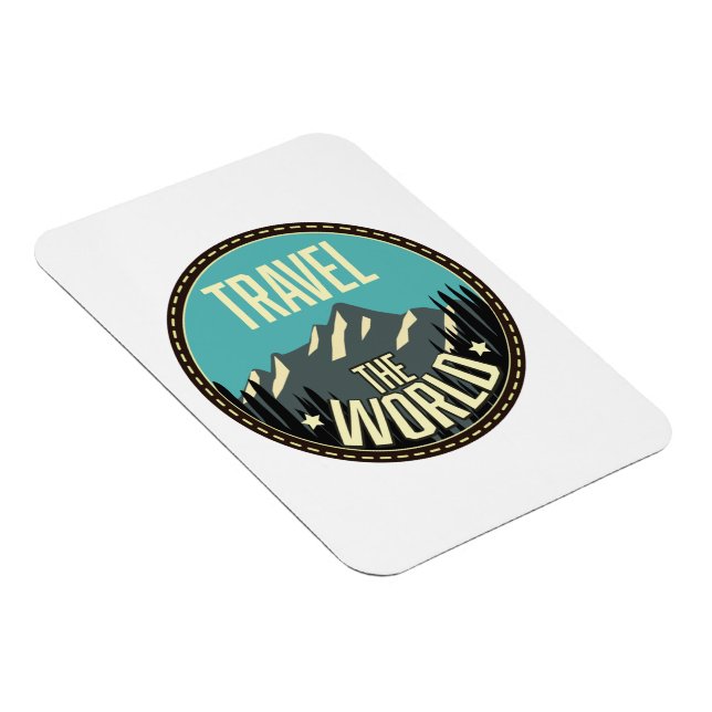 Imán Viajar por el mundo (Lado Derecho)