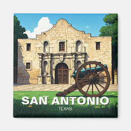Imán Viaje a Álamo de San Antonio Texas