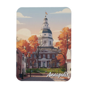 Imán Viaje a Annapolis Maryland