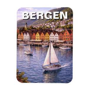 Imán Viaje a Bergen Noruega