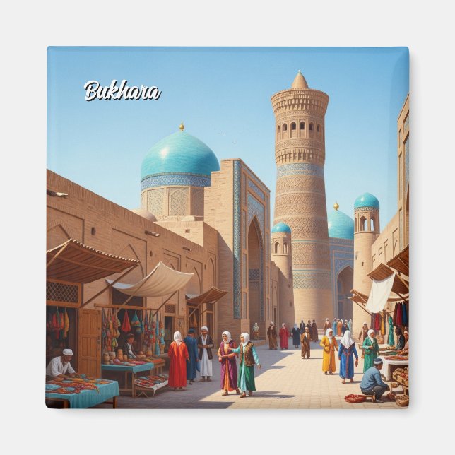 Imán Viaje a Bujará Uzbekistán (Frente)