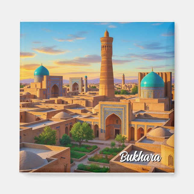 Imán Viaje a Bujara Uzbekistán (Frente)