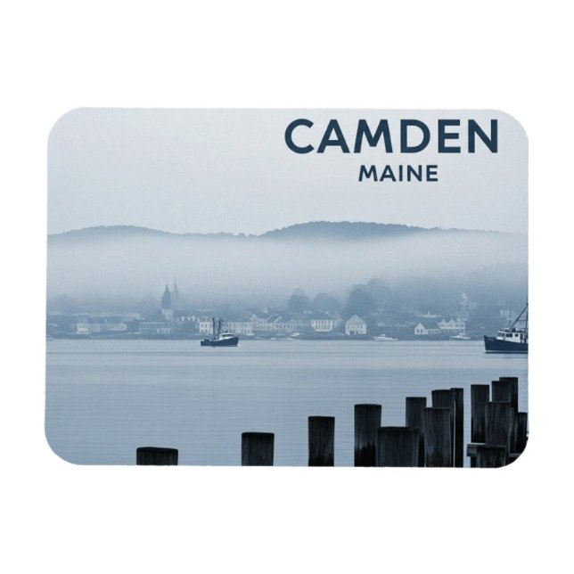 Imán Viaje a Camden Maine (Horizontal)