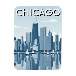 Imán Viaje a Chicago Illinois