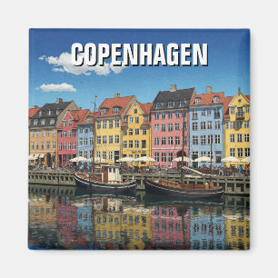 Imán Viaje a Copenhague Dinamarca