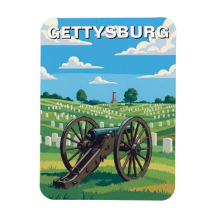 Imán Viaje a Gettysburg, Pensilvania
