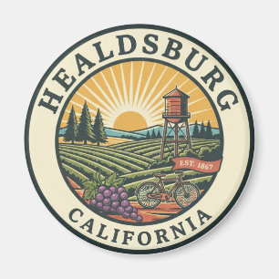 Imán Viaje a Healdsburg California