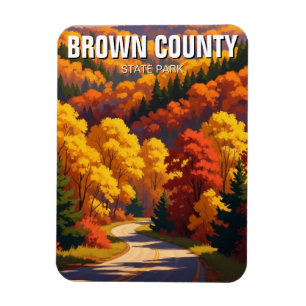 Imán Viaje a Indiana Brown County State Park