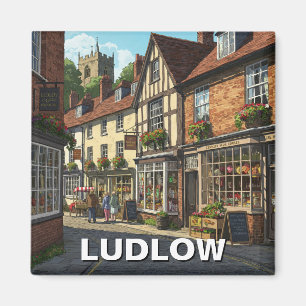 Imán Viaje a Inglaterra Ludlow