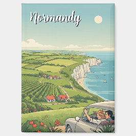Imán Viaje a la antigua Normandía de Francia