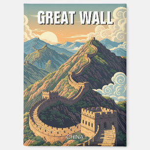 Imán Viaje a la Gran Muralla China
