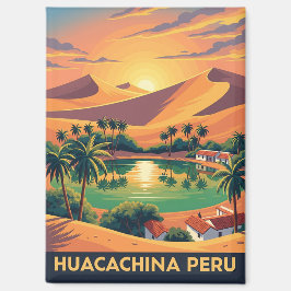 Imán Viaje a la Huacachina Perú