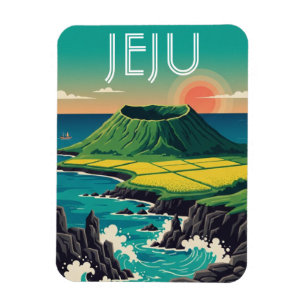 Imán Viaje a la isla de Jeju Corea del Sur