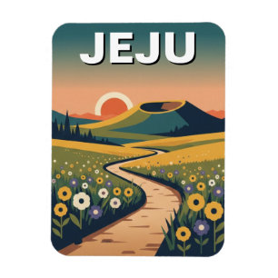Imán Viaje a la isla de Jeju Corea del Sur