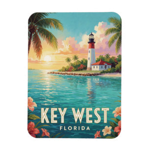 Imán Viaje a la Isla Key West Florida